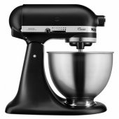 Kitchenaid Classic 4,3L Stand Mikser - 5K45SSEBM - Mat Siyah - 1