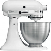 Kitchenaid Classic 275 W 4''3 Lt Stand Mikser 5K45SSEFW Mat Beyaz - 1
