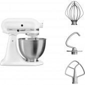 Kitchenaid Classic 275 W 4''3 Lt Stand Mikser 5K45SSEFW Mat Beyaz - 2