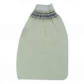 Doğal İpek Lastikli Eldiven Kese Sırt Vücut Banyo Kesesi 15CMX25CM - 4