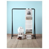 Dolap İçi Bölmeli Düzenleyici IKEA Ölçü 35x45x125 cm Beyaz Renk MeridyenDukkan Bölmeli Düzenleyici - 4