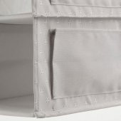 Desenli Bölmeli Dolap Düzenleyicisi IKEA Gri MeridyenDukkan 30x30x90 Cm Düzenleme Bölmeli Dolapiçi - 5