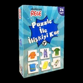 PUZZLE İLE İLİŞKİYİ KUR (36 PARÇA) - 2