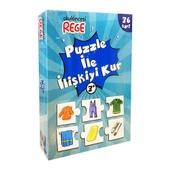 PUZZLE İLE İLİŞKİYİ KUR (36 PARÇA) - 1