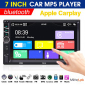 ProfroCAR Windows wince sistem 7 inç 7764B model Tft Usb-SD-Bluetoot-Aux ile Double 2DIN Oto Teyp - 1