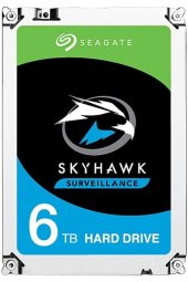 Hdd 3.5 6tb Skyhawk 5900rpm 256mb 7/24 Güv. St6000vx001 Disti - 1
