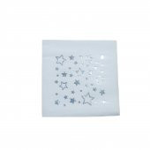 Yıldızlı  Kağıt Peçete Varaklı 33X33 CM  (16 Adet) - 2