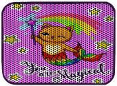 Miapet Elekli Desenli Kedi Tuvalet Önü Paspası 60 x 45 cm Magical - 1