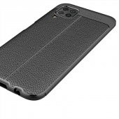 Huawei P40 Lite Kılıf Zore Niss Deri Desenli Silikon Kılıf - 8