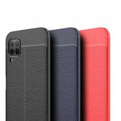Huawei P40 Lite Kılıf Zore Niss Deri Desenli Silikon Kılıf - 5