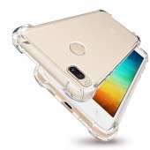 Samsung Galaxy J7 Prime Kılıf Darbelere Dayanıklı Sert Silikon Şeffaf - 2