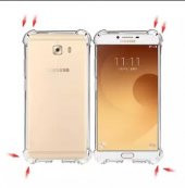 Samsung Galaxy J7 Prime Kılıf Darbelere Dayanıklı Sert Silikon Şeffaf - 3