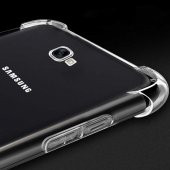 Samsung Galaxy J7 Prime Kılıf Darbelere Dayanıklı Sert Silikon Şeffaf - 6