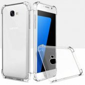 Samsung Galaxy J7 Prime Kılıf Darbelere Dayanıklı Sert Silikon Şeffaf - 11