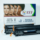 HP 78A CE278A Toner için YSY Uyumlu Toner Kartuşu HP Laserjet 1536dnf MFP P1606dn 1606dn P1606 HP Laserjet MFP M1536dnf P1566 P1560 Toner Kartuşu(Siyah, 2'li Paket) - 1