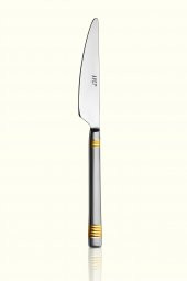 Duru Saten Gold 6 Adet Yemek Bıçağı 18/10 Paslanmaz Çelik - 1