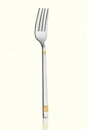 Duru Gold 12 Adet Yemek Çatalı 18/10 Paslanmaz Çelik 3 mm - 1