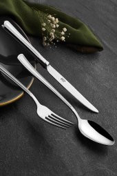 Nevra 84 Parça Çatal Kaşık Bıçak Takımı 18/10 Paslanmaz Çelik thumbnail 1