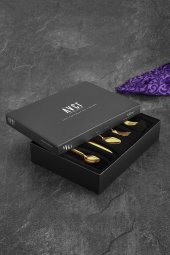 Klas Titanyum Parlak Gold 60 Parça Çatal Kaşık Bıçak Takımı 18/10 Paslanmaz Çelik (Bıçaklı) - 3