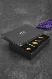 Black Mix Touch Mat 60 Parça Çatal Kaşık Bıçak Takımı 18/10 Paslanmaz Çelik (Bıçaklı) thumbnail 3