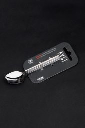 Klas 6 Adet Çay Kaşığı 18/10 Paslanmaz Çelik 2 mm - 1
