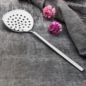 Klas 5 Parça Kepçe Kevgir Servis Takımı 18/10 Paslanmaz Çelik - 2