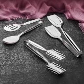 Lüks 3lü Maşa Servis Seti 18/10 Paslanmaz Çelik thumbnail 1