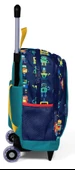 Coral High Robot Baskılı Çekçek Okul Çantası - Işıklı Tekerlekler thumbnail 2