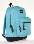 Kaukko Sport Turkuaz Üç Bölmeli Okul ve Günlük Sırt Çantası thumbnail 2