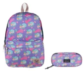 Kaukko Nature Mor Lama Okul ve Günlük Sırt Çanta Seti thumbnail 1