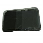 LokmanAVM Küçük Boy Atlet Geri Dönüşüm Granül Çanta Poşet 40X25 Cm Kalın Siyah 1000 Gr 1 Paket - 1