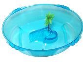 Girist Pet Kaplumbağa Bahçesi Kaplumbağa Havuzu Kaplumbağa Evi Mavi - 2