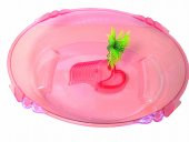 Girist Pet Kaplumbağa Bahçesi Kaplumbağa Havuzu Kaplumbağa Evi Pembe - 2