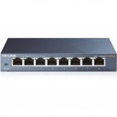 Tp-Link TL-SG108 8 Port 10-100-1000 Mbps Switch Çelik Kasa - 1