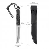 Valkyrie Aus-5A Outdoor Paracordlu Kamp Bıçağı - 4