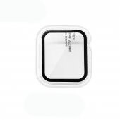 KNY Apple Watch 7 41 MM İçin Ekran Koruyuculu Standart Sert Gard Kapak Şeffaf - 1
