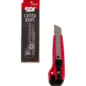 Sdi Maket Bıçağı Geniş Sıkıştırmalı Metal Ağızlı 2 Yedekli Maket Bıçağı (Karışık Renk 1 Adet) - 2