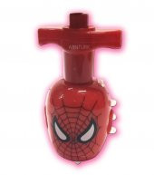 Spiderman Örümcek Adam Figür Işıklı Müzikli Topaç Kurmalı Fırdöndü Eğlenceli Süper Işık Müzik Show - 2