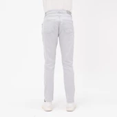 Erkek Slim Fit Düz Renk Likralı Jean Kot Pantolon - 9