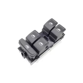 VW Passat B8 2015-2020 Sol Ön Kapı Dörtlü Cam Düğmesi 5G0959857D - 1