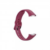 Samsung Galaxy Fit SM-R370 Uyumlu Silikon Saat Kordonu Kayışı - 4