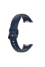Samsung Galaxy Fit SM-R370 Uyumlu Silikon Saat Kordonu Kayışı - 9