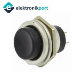 16mm Siyah Push Buton Metal DS-212 IC-180 thumbnail 1