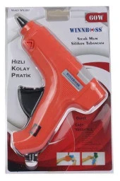 Silikon Tabancası 60w Anahtarlı Sıcak Silikon Kalın Mum thumbnail 3