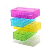 Plastik Pil Taşıma Kutusu Sarı 18650 thumbnail 1