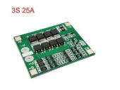 3S 25A 11,1V BMS Koruma Kartı Lityum Batarya 18650 Li-ion Lipo Protection Module thumbnail 1