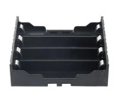 18650 PCB Tip Dörtlü Lityum Li-ion Pil Yuvası 8 Pin - 1