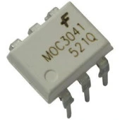 MOC3041 DIP-6 Triac Çıkışlı Optokuplör Entegresi - 1
