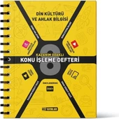 Hız Yayınları 8. Sınıf Din Kültürü ve Ahlak Bilgisi Konu İşleme Defteri - 1