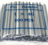 Header Erkek 1x40 tek sıra 180 derece 2.54mm Male - 3